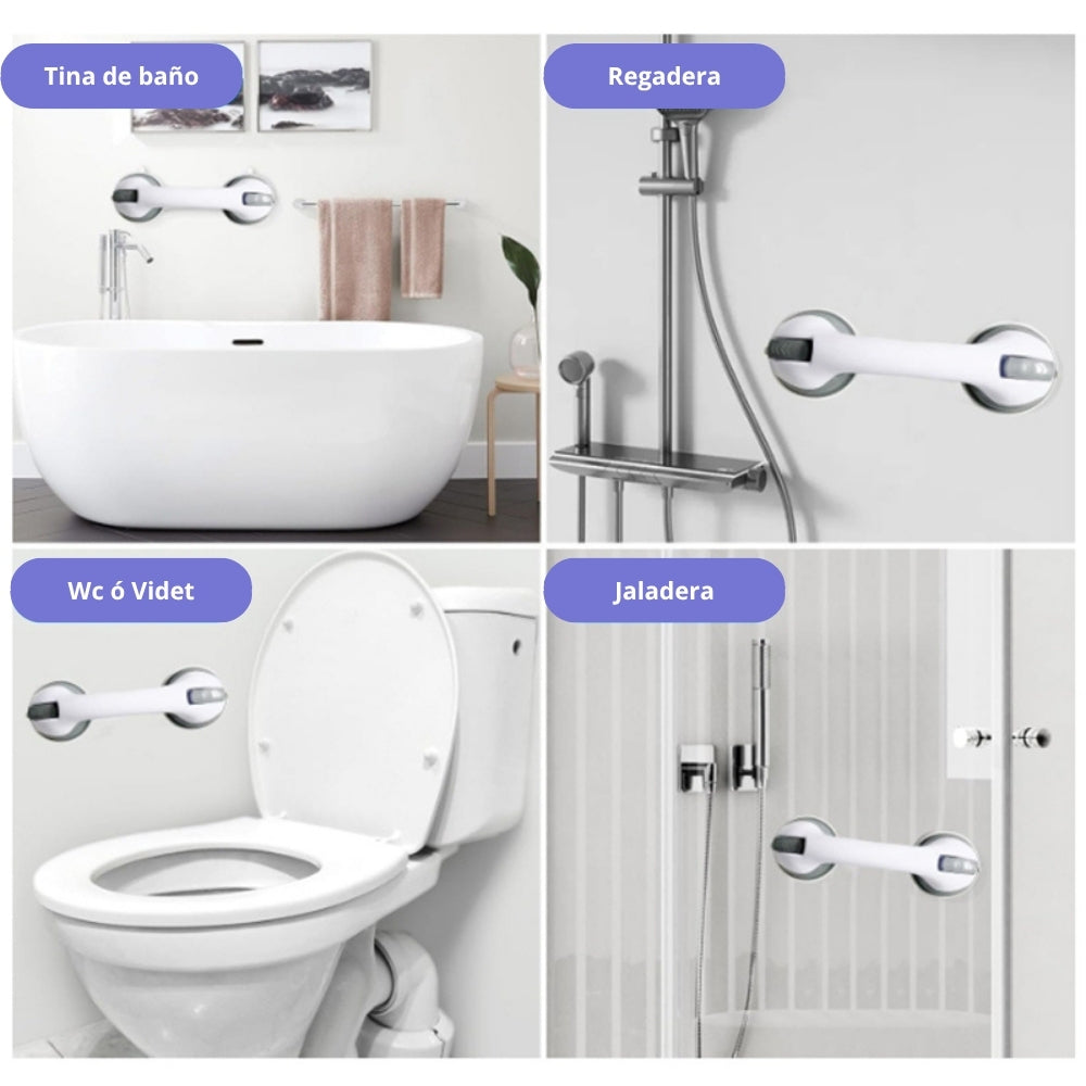 ✔ Agárrate con Confianza: Seguridad en tu Baño en Segundos
