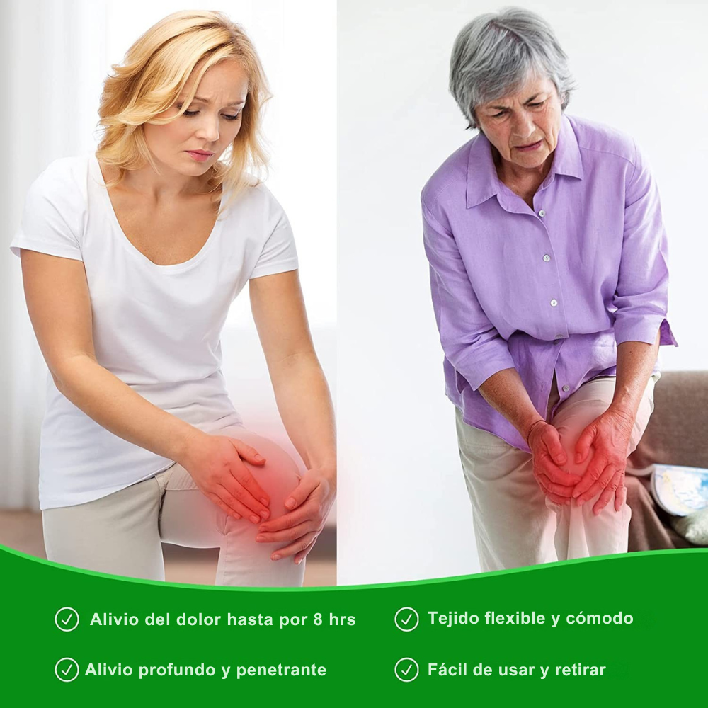 🌿 Parches Térmicos Herbales – Tu Solución Rápida y Efectiva para los Dolores Musculares