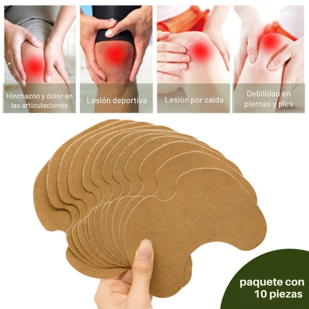 🌿 Parches Térmicos Herbales – Tu Solución Rápida y Efectiva para los Dolores Musculares