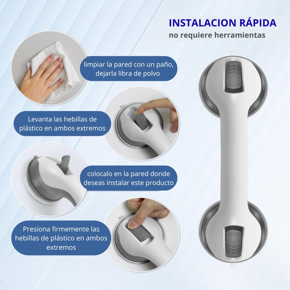 ✔ Agárrate con Confianza: Seguridad en tu Baño en Segundos